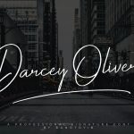 Darcey Oliver Font - Full Version Original